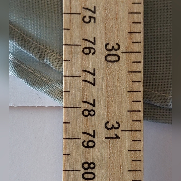 Propper Shirt Mens Size Small Army Green Polyester Wool Dress Shirt Short Sleeve - Picture 9 of 10